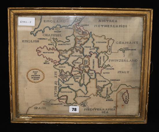 A 1804 map sampler